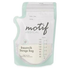 New Motif Medical Milk Breastmilk Storage Bags 90 Ct - Lot of 3
